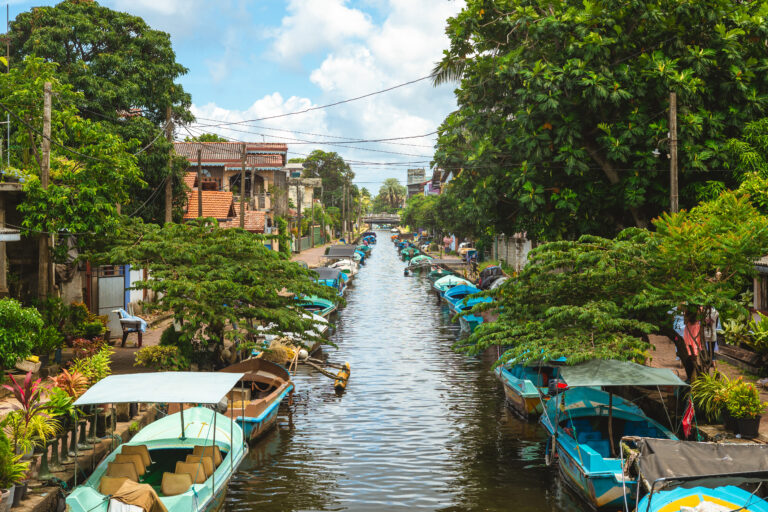 Hamilton,Canal,,Aka,Dutch,Canal,,In,Negombo,,Sri,Lanka,,Connecting
